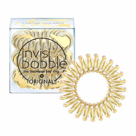 Invisibobble TIME TO SHINE You´re Golden Juuksekummid